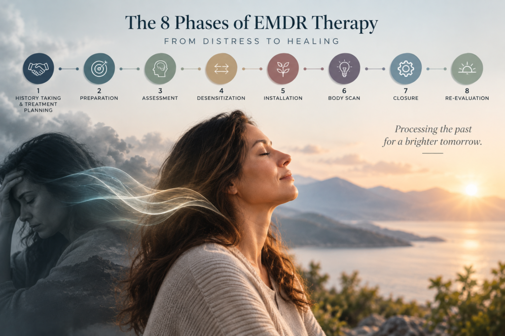 8 phases of EMDR therapy in Florida